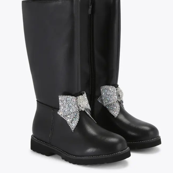 Kurt Geiger London Kensington Bow Boot Baby Girl's Size 5 NEW